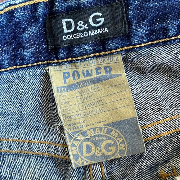 VINTAGE | Dolce & Gabbana Power Tight Fit Regular jeans - Picture 6 of 13
